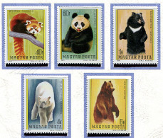Hongrie **  N° 2587 à 2591 - Oursons - - Unused Stamps