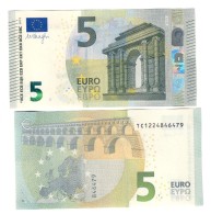 NEW 5 € IRLANDA DRAGHI TC T001 FDS UNC Cod.€.239 - 50 Euro