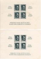 Allemagne Blocs N°10 Et N° 11 Timbres Neufs Avec Charnière - Blocks & Sheetlets