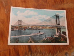 Manhattan Bridge  1933 - Ponti E Gallerie