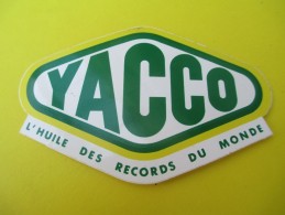 Automobile/YACCO / L'Huile Des Records Du Monde// 1985-1990         ACOL93 - Aufkleber