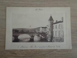 Delcampe - CPA 81 BRASSAC PONT NEUF ET HOTEL VILLE - Brassac
