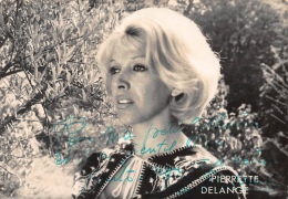 Delcampe - CPM - PIERRETTE DELANGE - OPERA - Autographe -  Dos Vierge  - 2 Scans - Oper