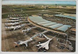 Cpm 958969 Vue Aérienne De L'aérogare 2 De L'aéroport Charles De Gaulle (concorde Et Divers Air France) - Roissy En France