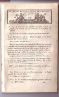 Nominations Dresde... La Poste Lettres, Travaux Maritimes - Bulletin Des Lois N° 44 An VIII - Décrets & Lois