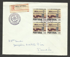 Portugal 1971 FDC Recommandée Station Météo X 4 Service Météorologie Meteorology Registered FDC Weather Station X 4 - Climate & Meteorology