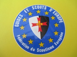 Association / Guides Et Scouts D'Europe/Fédération Du Scoutisme Européen/ JAC /1985-1990     ACOL95 - Stickers