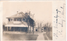 AHRENSBURG Bei Hamburg Haus Eichenkamp Original Private Fotokarte Der Zeit 17.6.1918 Gelaufen - Ahrensburg