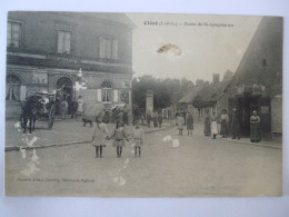 CHIN 0916 - CLERE - ROUTE DE ST SYMPHORIEN - Cléré-les-Pins