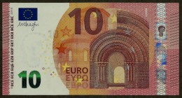 Netherlands - P - 10 Euro - P001 A1 - PA0542116889 - Draghi - UNC - 10 Euro