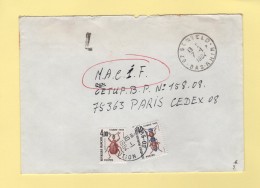 Taxe Instectes - 1859-1959 Storia Postale