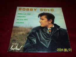 BOBBY  SOLO  °  NON E LA FINE - Autres - Musique Italienne