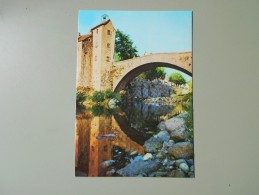 LOZERE LE PONT DE MONVERT ANCIEN PONT A PEAGE BAIGNADE DANS LE TARN - Le Pont De Montvert