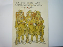 LA DIVISION Aux FOURRAGERES ROUGES  (1ère Division  MAROCAINE) X - Francese