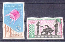 NOUVELLE CALEDONIE  Timbres  De Poste Aérienne 1964/5   (ref 3954 ) Espace - JO - - Gebraucht