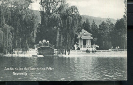 SWITZERLAND LA NEUVEVILLE INSTITUTION PÉTER 1909  VINTAGE POSTCARD - La Neuveville