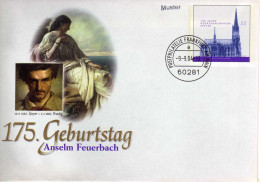 BRD, 2004, Sonderumschlag USo 80, Anselm Feuerbach, FDC [091016KIV] - Umschläge - Gebraucht