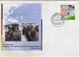 BRD, 2005, Sonderumschlag USo 105, 50 Jahre Rückkehr Der Letzten Deutschen Kriegsgefangen, FDC [091016KIV] - Sobres - Usados