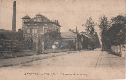 Delcampe - CPA - AK Angervilliers Route De Limours Bei Bonnelles Forges Essonne Etampes Dourdan Ile De France France Frankreich - Dourdan