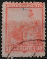 ARGENTINA 1899 -1903. Libertad Con Escudo. USADO - USED. - Gebruikt