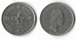Hong Kong - Elizabeth II - One 1 Dollar 1990 - Hong Kong