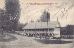 St Truiden - Saint Trond - Exposition De Limbourg 1907 - Restaurant Select Brasserie Flamande (animation, 1907) - Sint-Truiden