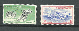 Nelle Zelande ** N° 362/363 - Equipe De Sauvetage, Baignade Et Canotage  - - Unused Stamps