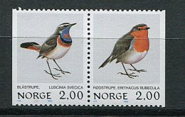 Norvège ** N° 816a -  Oiseaux  - - Carnets