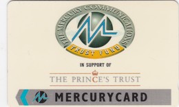 Mercury, MER195, The Prince's Trust, 2 Scans.   20MERA/SB - [ 4] Mercury Communications & Paytelco