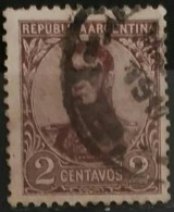 ARGENTINA 1908 -1909. General San Martin - Watermark 3,4 Or Unwatermarked. USADO - USED. - Gebraucht