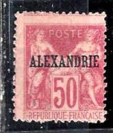 ALEXANDRIE 15* 50c Rose Type Sage - Neufs