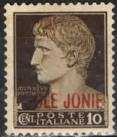ITALIA - ISOLE IONIE - 1941 - IMPERIALE 10 C. - NUOVO MH - Îles Ioniennes