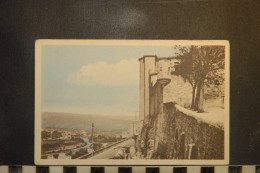 Cp, 07, Vallée De L'Ardèche,  Vue  Des Remparts D'AUBENAS, 25, Colorisée - Aubenas