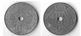 Belgie - Belgique - 10 Centimes - 1941 - 10 Centimes
