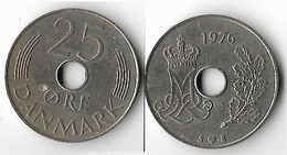 Danemark - Danmark - 25 Ore - 1976 - Denmark