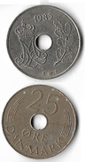 Danemark - Danmark - 25 Ore - 1985 - Denmark