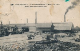 CPA 03  COMMENTRY Vue Intérieure De L'Usine Hall Des Fers Marchands - Commentry