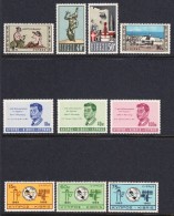 Cyprus 1964-65 Mint No Hinge, Sc# 247-253,257-259, SG 252-258,262-264 - Nuevos