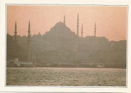 R3004 Turchia Istanbul - Moschea Suleymaniye - Cartolina Con Legenda Descrittiva - Edizioni De Agostini - Europe