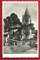 HBV-28 District D'Aigle : Chessel. Eglise. Cachet Chessel 1953 - Aigle