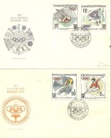 FDC 1972 CHECOSLOVAQUIA - Summer 1972: Munich