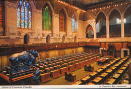 Canada - Postcard 1973 Used -  House Of Commons Chamber - 2/scans - Moderne Kaarten