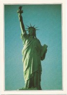 R3024 Usa - New York - La Statua Della Libertà - Cartolina Con Legenda Descrittiva - Edizioni De Agostini - America