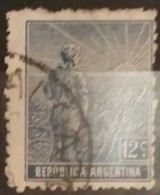 ARGENTINA 1911. Farmer And Rising Sun. USADO - USED. - Used Stamps