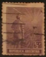 ARGENTINA 1911. Farmer And Rising Sun. USADO - USED. - Usados