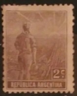 ARGENTINA 1911. Farmer And Rising Sun. USADO - USED. - Gebruikt