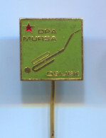 DIVING, Diver, Underwater Activities - Club MURSA, Croatia, Vintage Pin Badge, Abzeichen, Enamel - Duiken