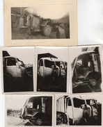 PHOTO 390 - Série De 6 Photos Originales - Camion Accidenté - IVRY SUR SEINE ? - Auto's