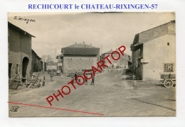 RECHICOURT LE CHATEAU-Rixingen-CARTE PHOTO Allemande-Guerre 14-18-1 WK-FRANCE-57- - Rechicourt Le Chateau