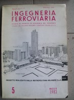 INGEGNERIA FERROVIARIA  MAGGIO 1983 - Motores